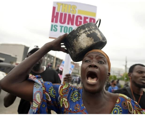 Nigeria's Cry for Change: The End Bad Governance Protest