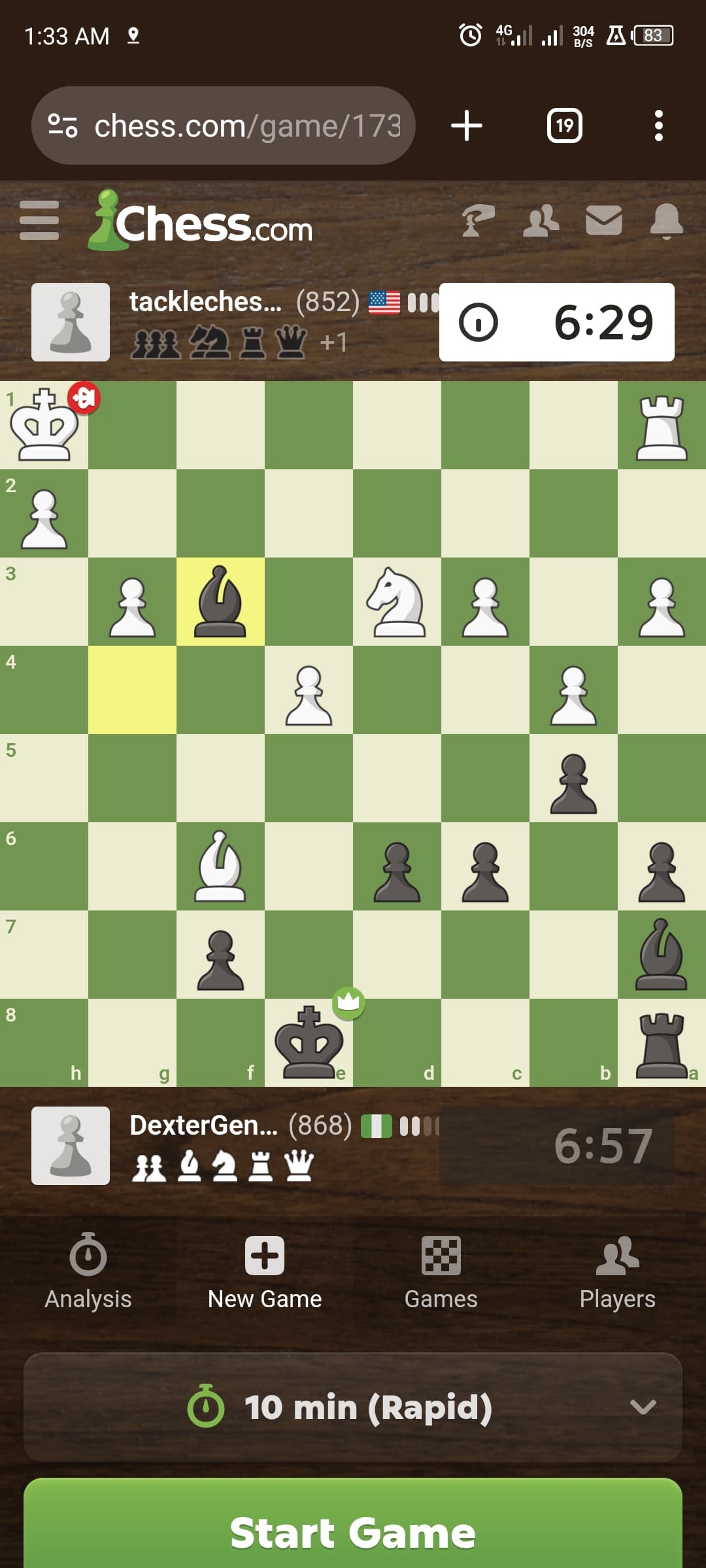 Checkmate — 2