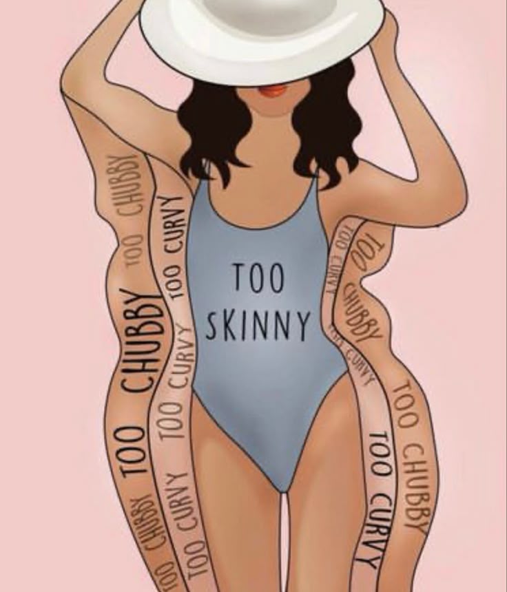 A photo about body shaming || Kistoria