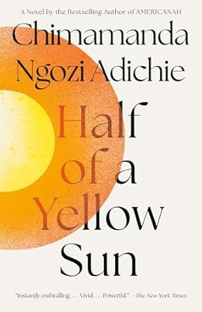 Half of a yellow sun book cover || Kistoria