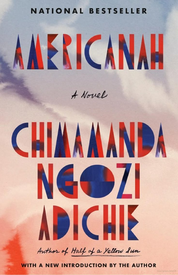 Americanah book cover || Kistoria